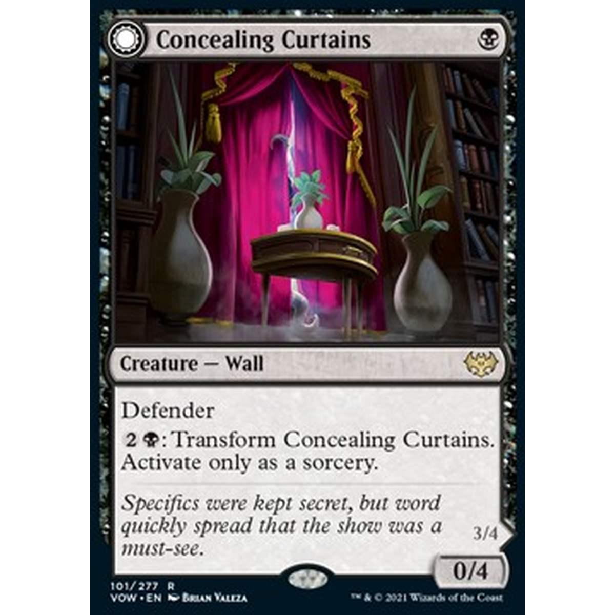Concealing Curtains // Revealing Eye - Tendaggi Celanti // Occhio Rivelatore - [VOW] [NM] [Foil]