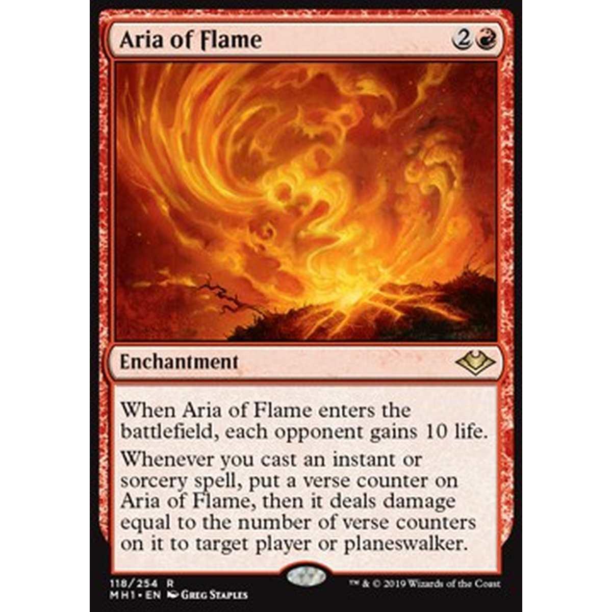 Aria of Flame - Aria of Flame - [MH1] [NM]