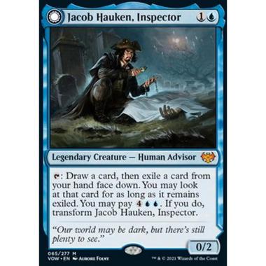 Jacob Hauken, Inspector // Hauken's Insight - Jacob Hauken, Ispettore // Intuizione di Hauken - [VOW] [NM]