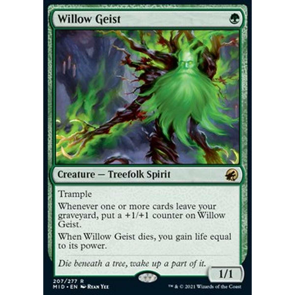 Willow Geist - Geist del Salice - [MID] [NM] [Foil]