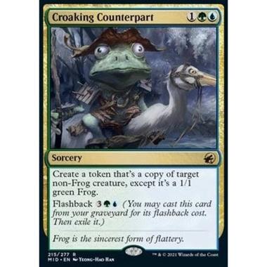 Croaking Counterpart - Controparte Gracidante - [MID] [NM] [Foil]