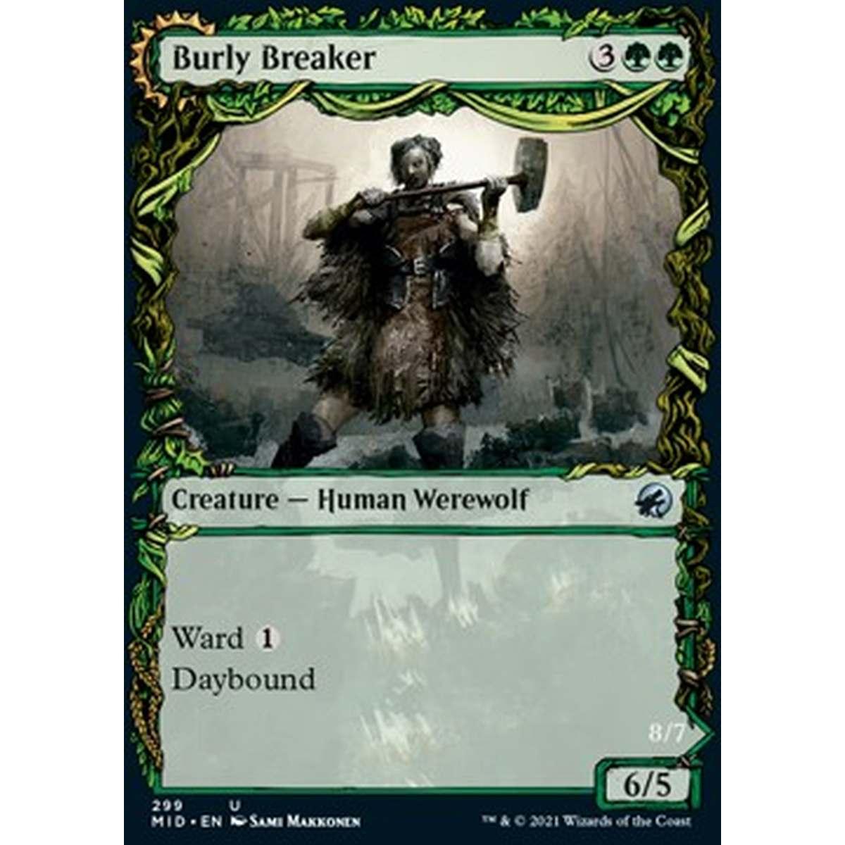 Burly Breaker // Dire-Strain Demolisher - Distruttrice Robusta // Demolitrice della Stirpe Funesta - [XMID] [NM] [Foil]