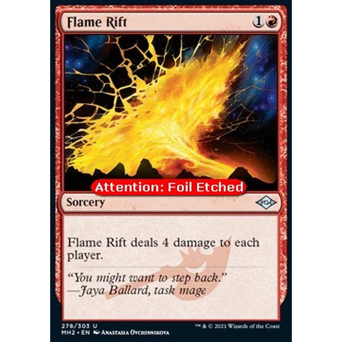 Flame Rift (V.2) - Flame Rift (V.2) - [MH2] [NM] [Foil]