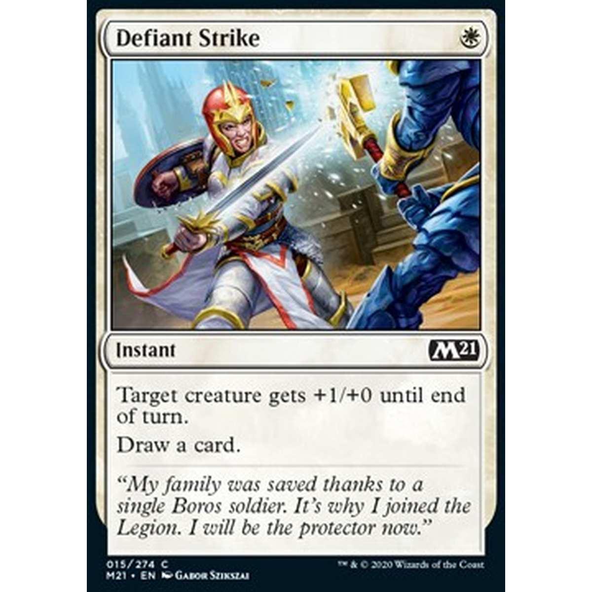 Defiant Strike - Colpo Sprezzante - [M21] [NM]
