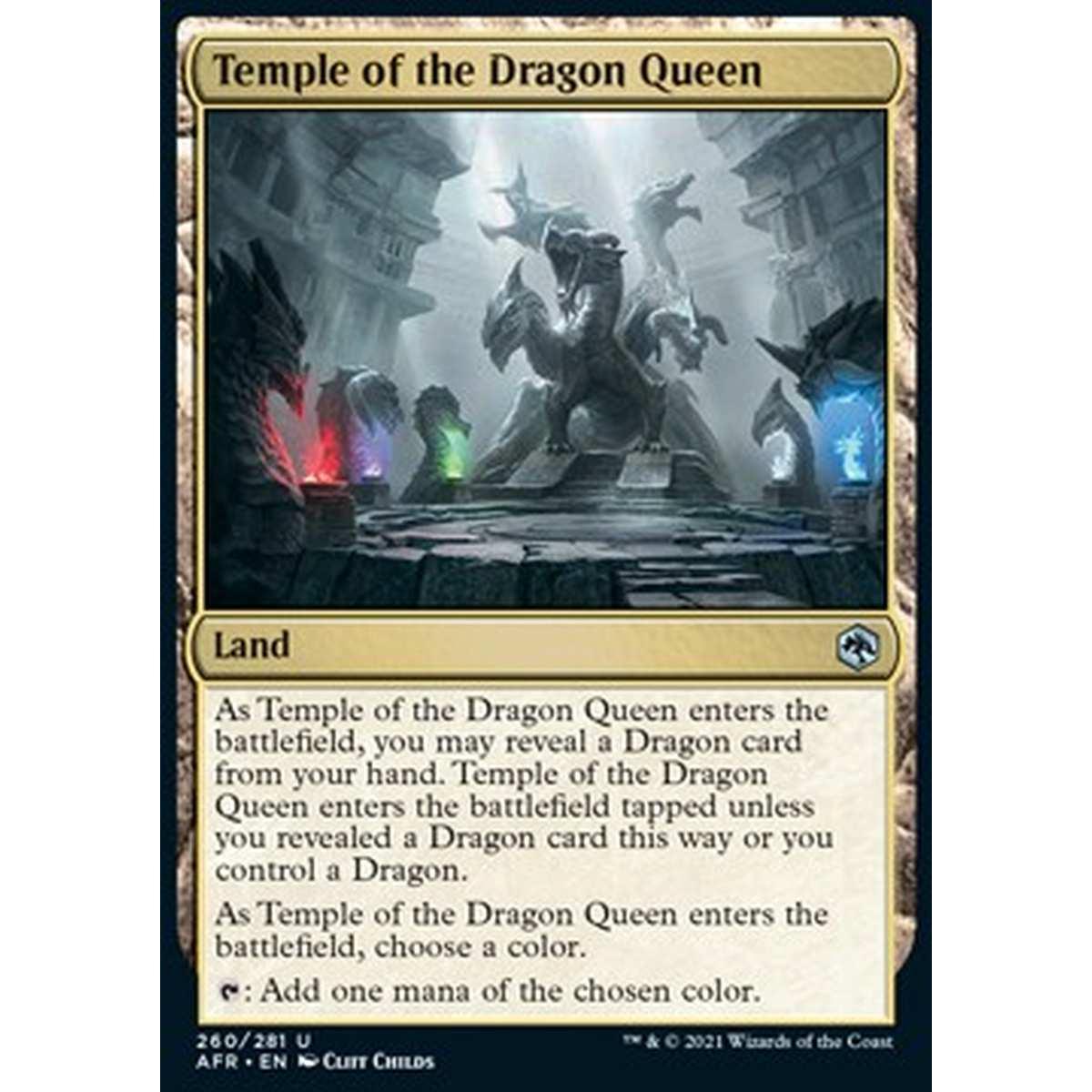 Temple of the Dragon Queen - Tempio della Regina dei Draghi - [AFR] [NM] [Foil]