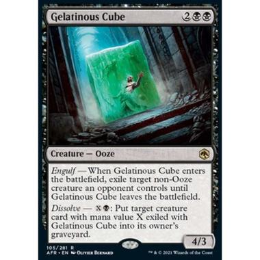 Gelatinous Cube - Cubo Gelatinoso - [AFR] [NM] [Foil]
