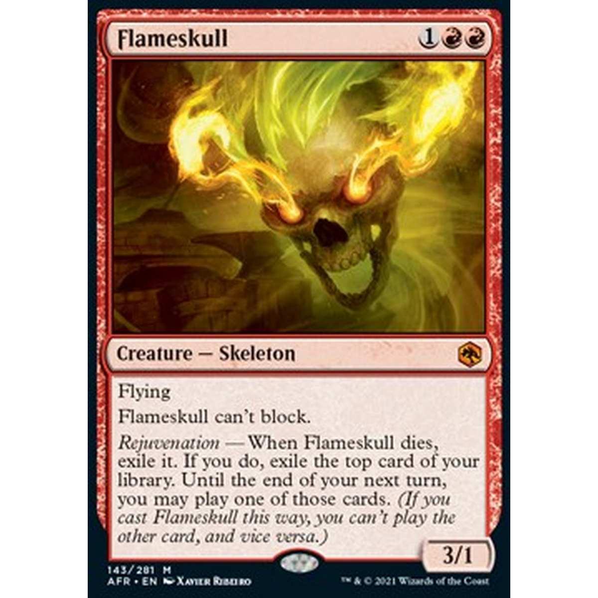 Flameskull - Teschio Infuocato - [AFR] [NM]