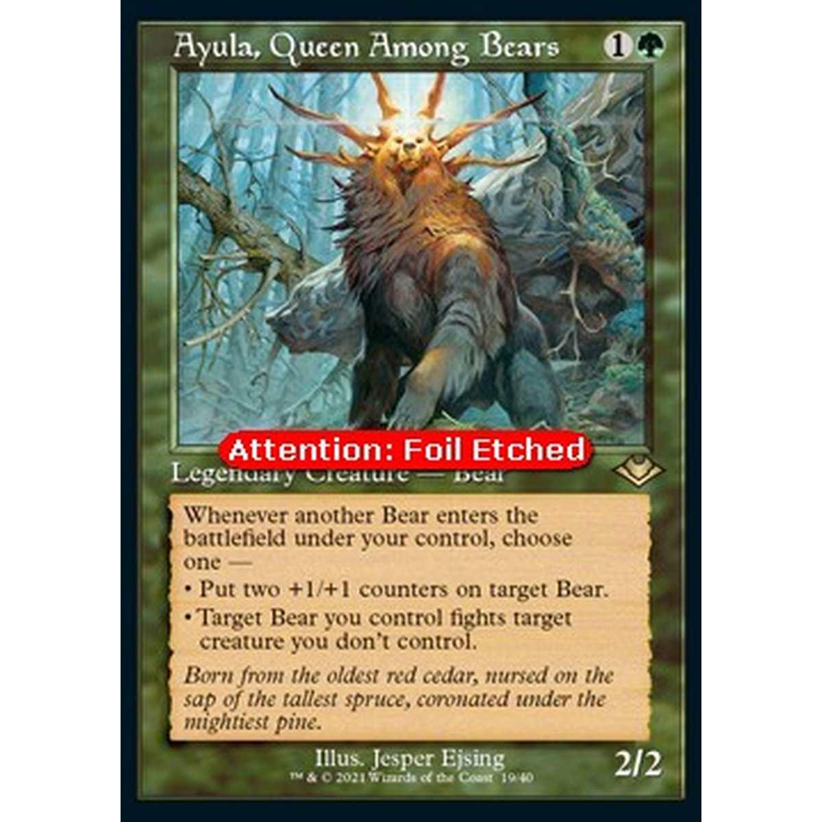 Ayula, Queen Among Bears (V.2) - Ayula, Queen Among Bears (V.2) - [RMH2] [NM] [Foil]