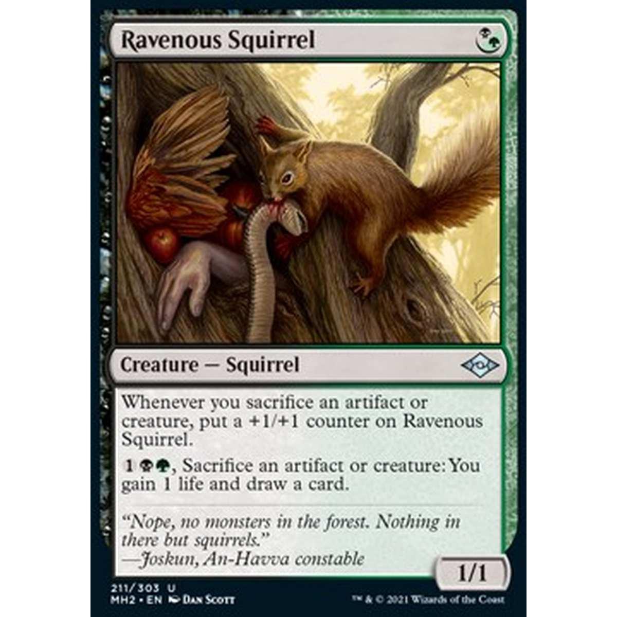 Ravenous Squirrel - Ravenous Squirrel - [MH2] [NM] [Foil]