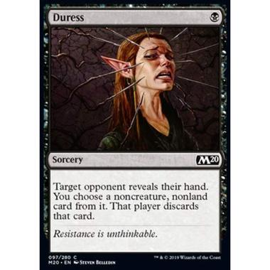 Duress - Costrizione - [M20] [NM] [Foil]