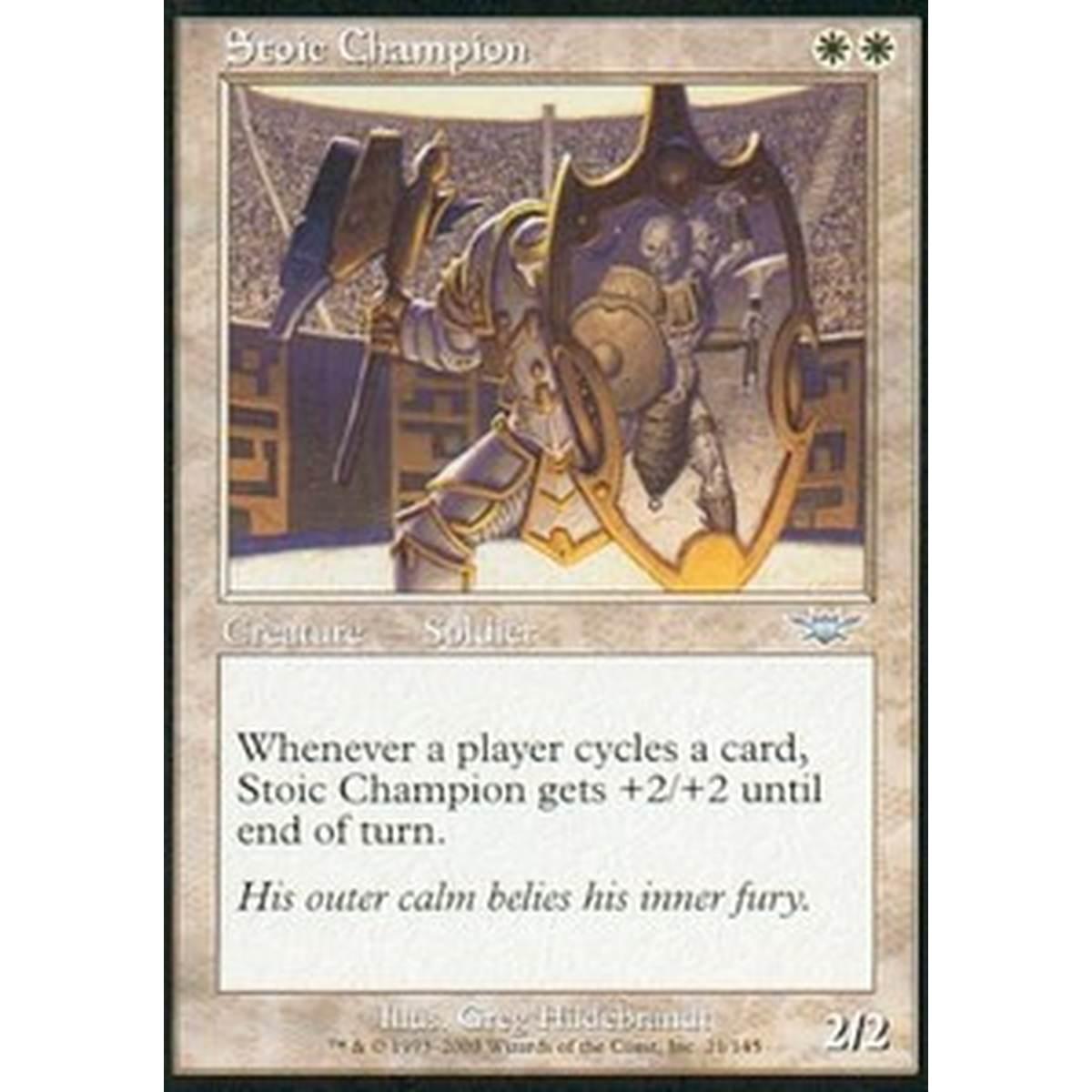 Stoic Champion - Stoic Champion - [LGN] [EX] [Foil]