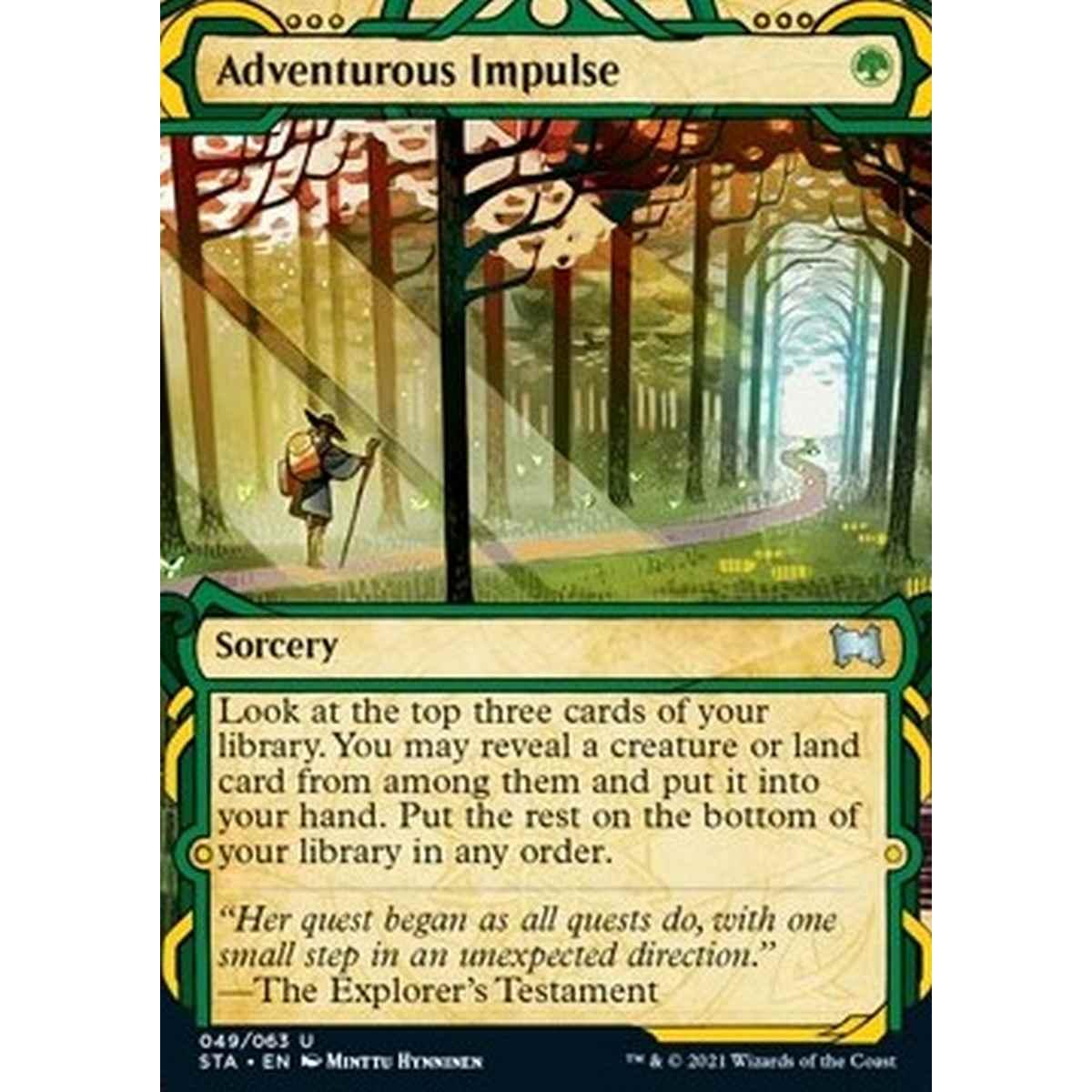 Adventurous Impulse (V.1) - Adventurous Impulse (V.1) - [STA] [NM] [Foil]