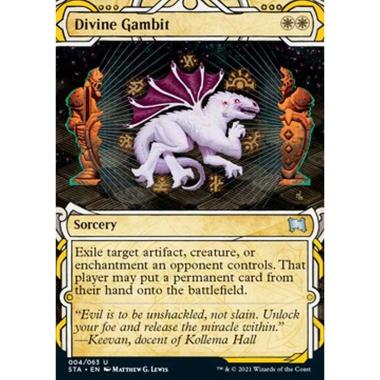 Divine Gambit (V.1) - Divine Gambit (V.1) - [STA] [NM] [Foil]