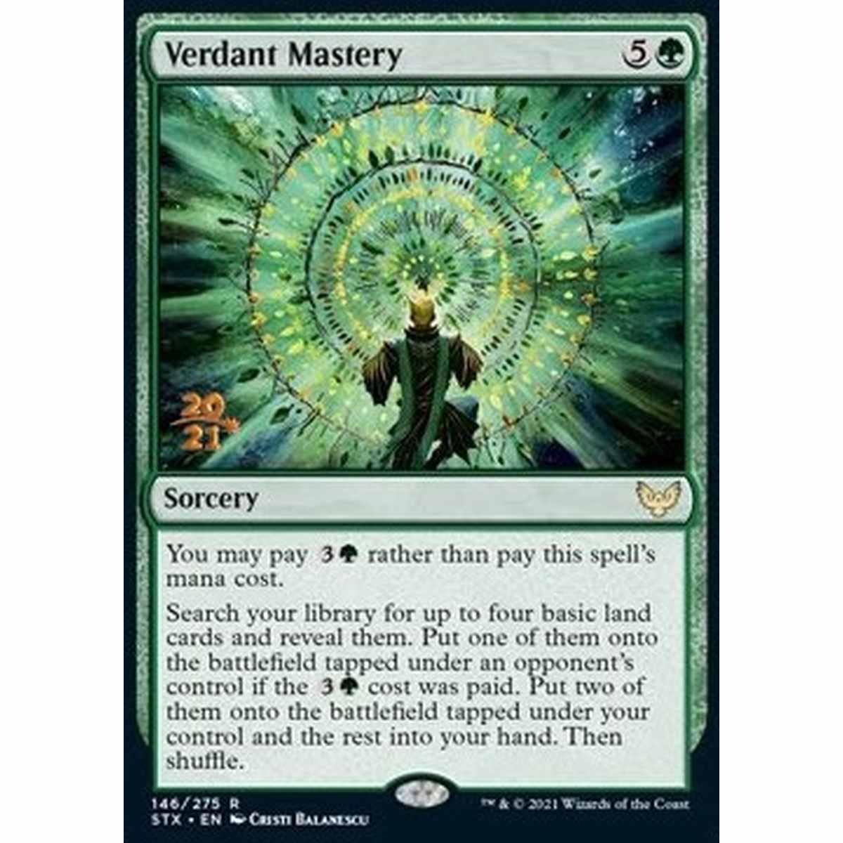 Verdant Mastery (V.1) - Maestria Verdeggiante (V.1) - [PSTX] [NM] [Foil]