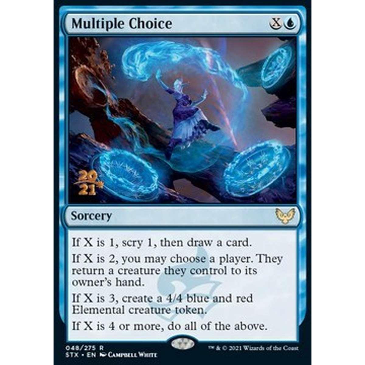 Multiple Choice (V.1) - Scelta Multipla (V.1) - [PSTX] [NM] [Foil]