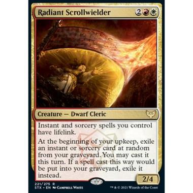 Radiant Scrollwielder - Brandipergamene Radiante - [STX] [NM] [Foil]