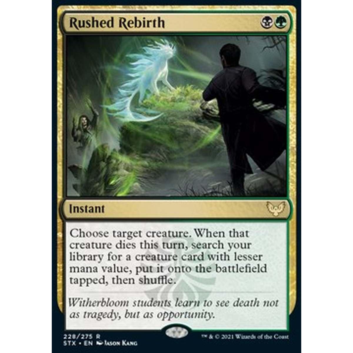 Rushed Rebirth - Rinascita Affrettata - [STX] [NM]