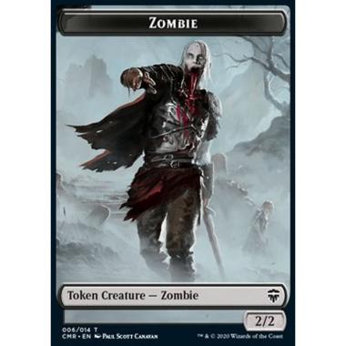 Zombie Token (B 2/2) // Treasure Token - Zombie Token (B 2/2) // Treasure Token - [XCMR] [NM] [Foil]