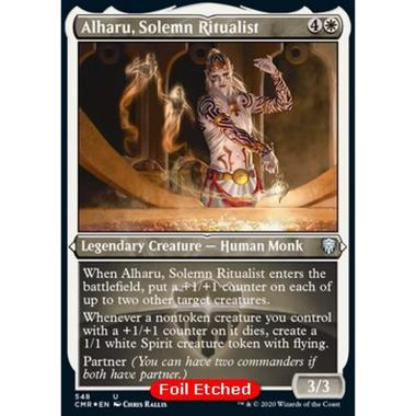 Alharu, Solemn Ritualist - Alharu, Solemn Ritualist - [XCMR] [NM] [Foil]