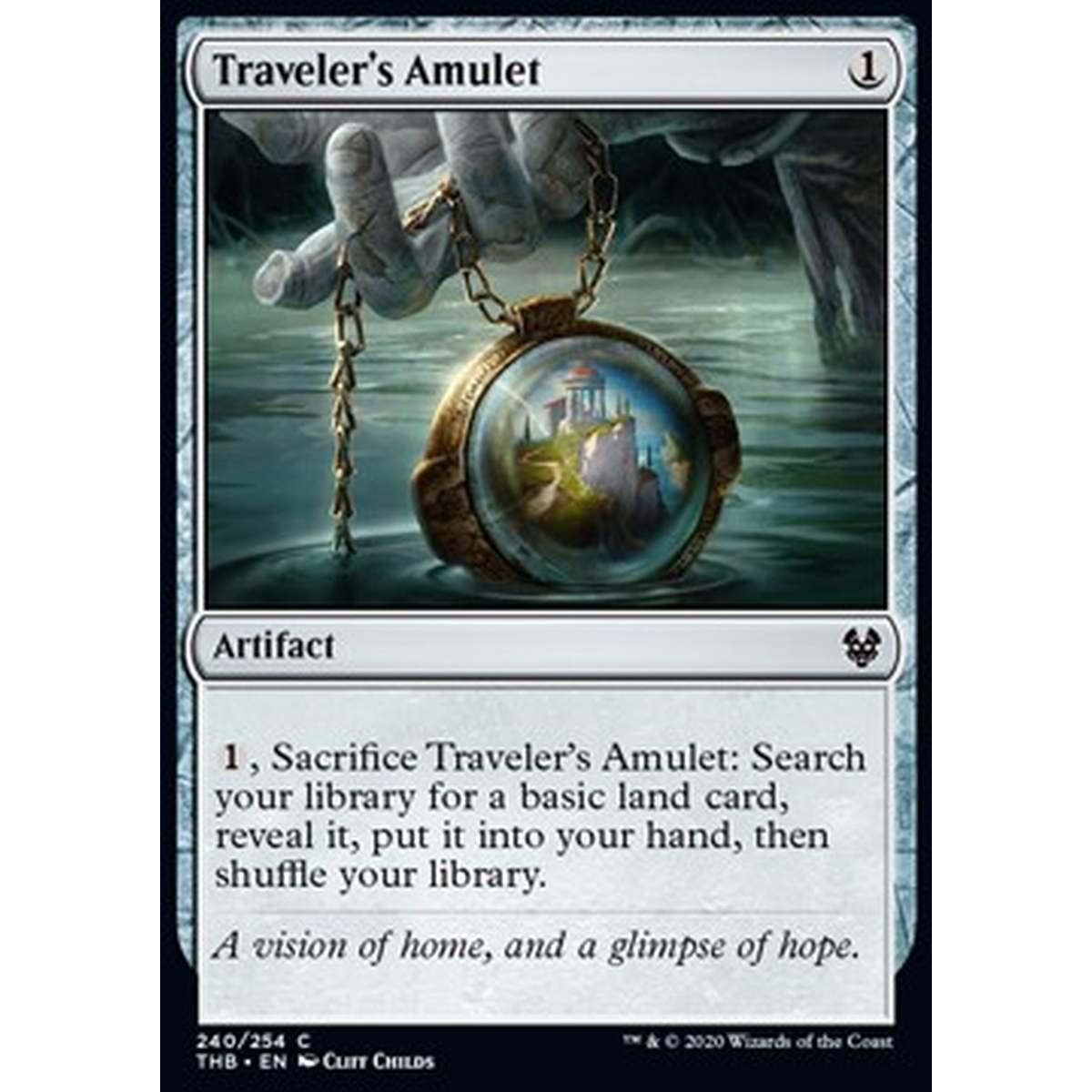 Traveler's Amulet - Amuleto del Viaggiatore - [THB] [NM]