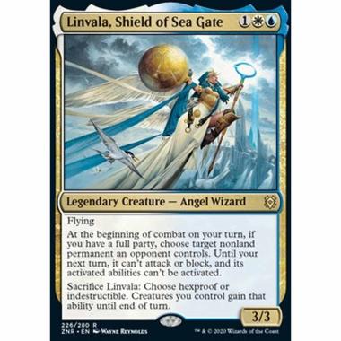Linvala, Shield of Sea Gate - Linvala, Shield of Sea Gate - [ZNR] [NM] [Foil]
