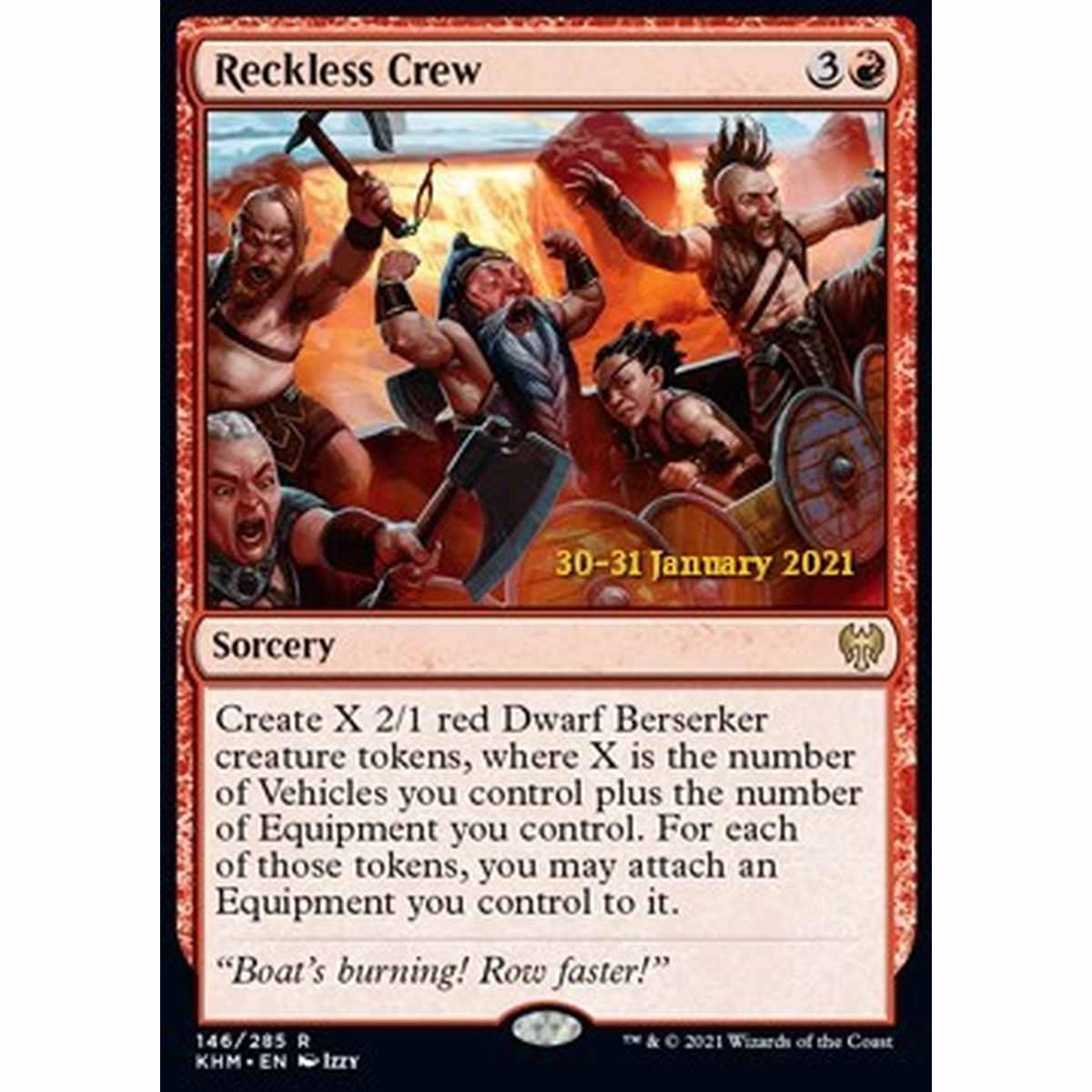 Reckless Crew (V.1) - Equipaggio Temerario (V.1) - [PKHM] [NM] [Foil]