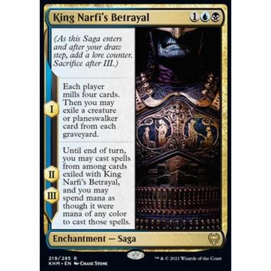 King Narfi's Betrayal - Tradimento di Re Narfi - [KHM] [NM] [Foil]