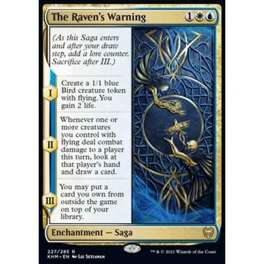 The Raven's Warning - L'Avvertimento del Corvo - [KHM] [NM] [Foil]