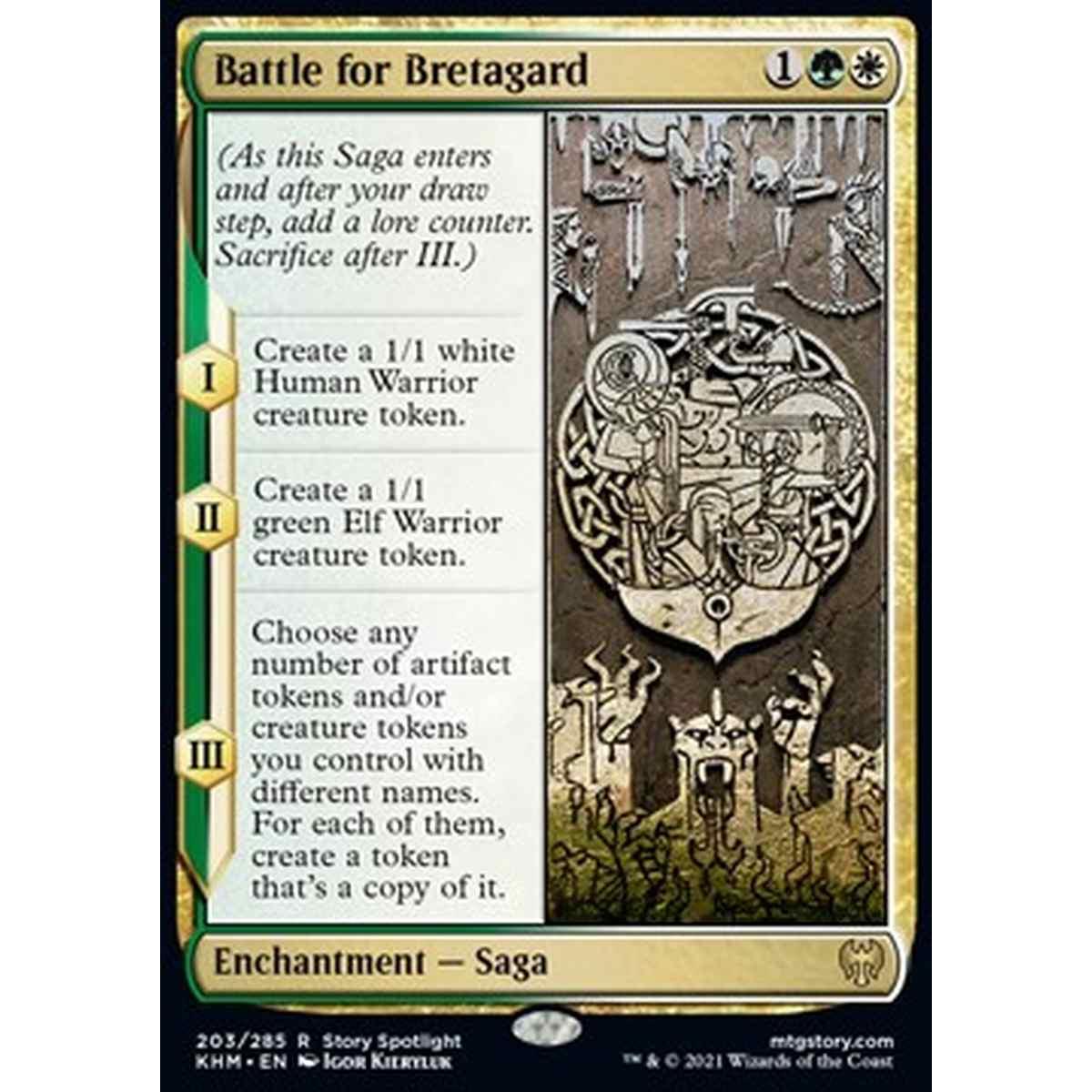 Battle for Bretagard - Battaglia per Bretagard - [KHM] [NM] [Foil]