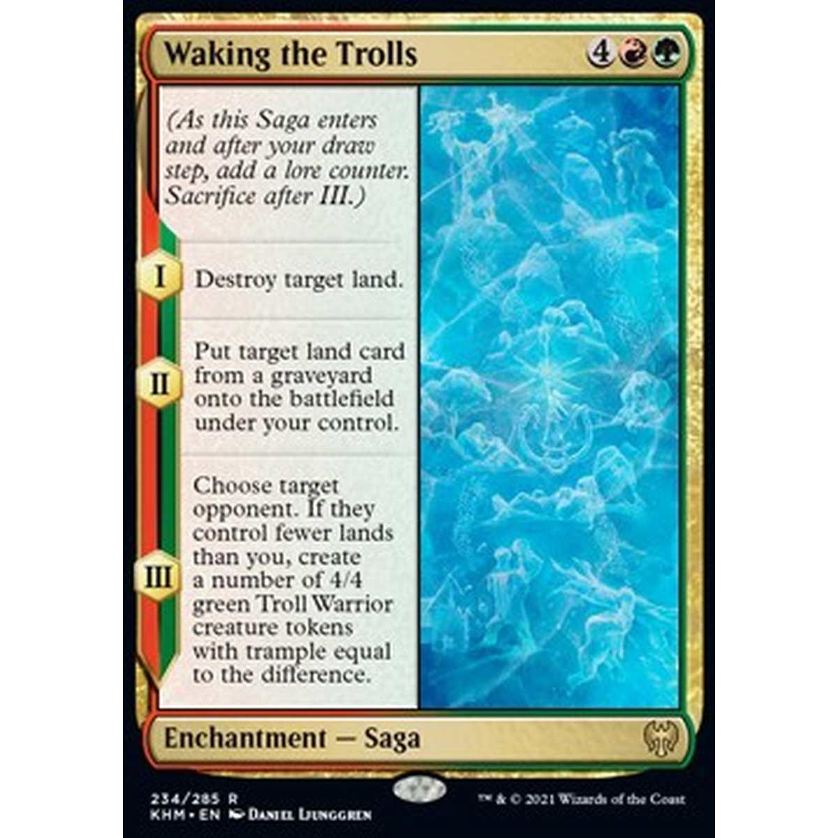 Waking the Trolls - Risvegliare i Troll - [KHM] [NM] [Foil]