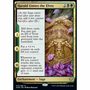 Harald Unites the Elves - Harald Unisce gli Elfi - [KHM] [NM] [Foil]
