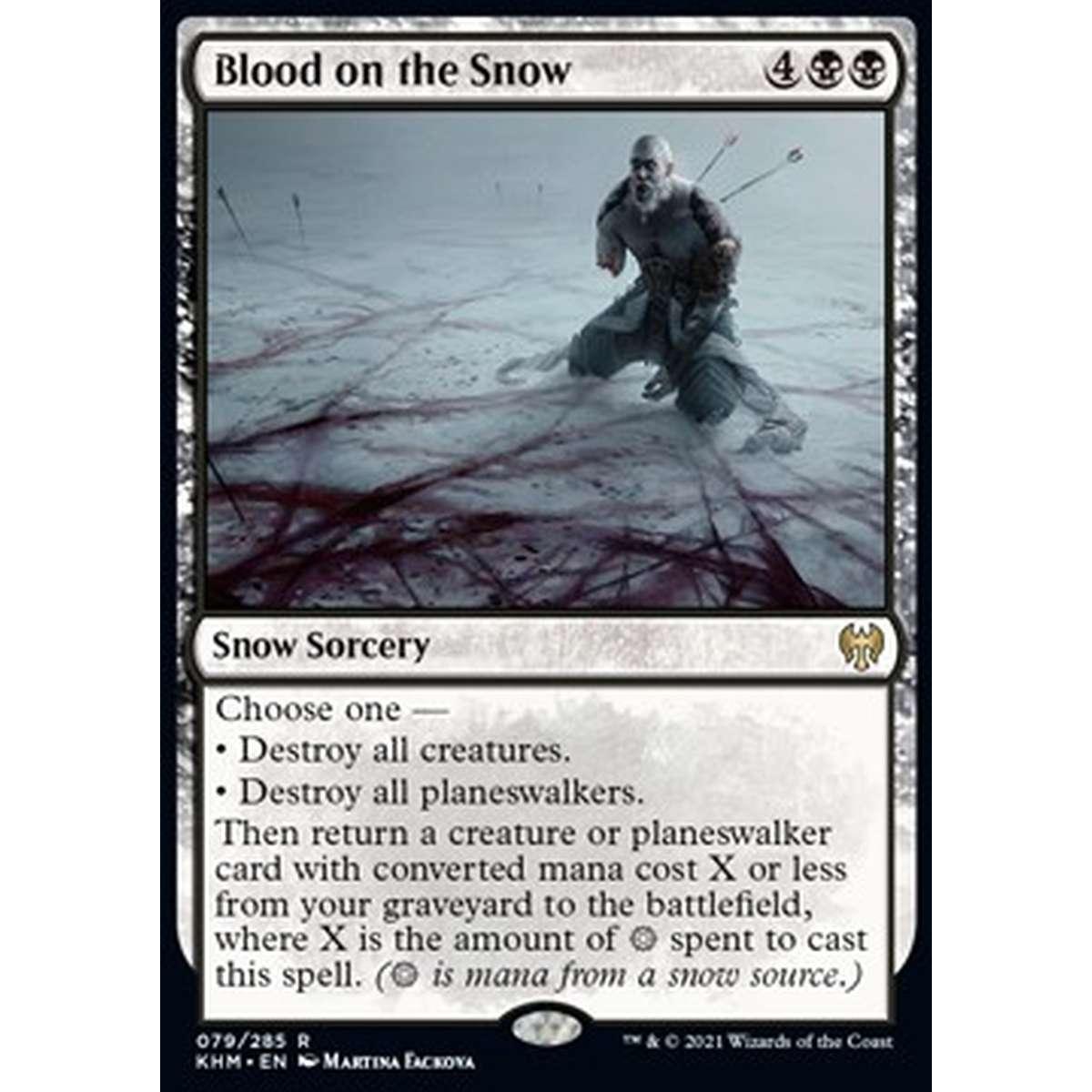 Blood on the Snow - Neve Insanguinata - [KHM] [NM] [Foil]