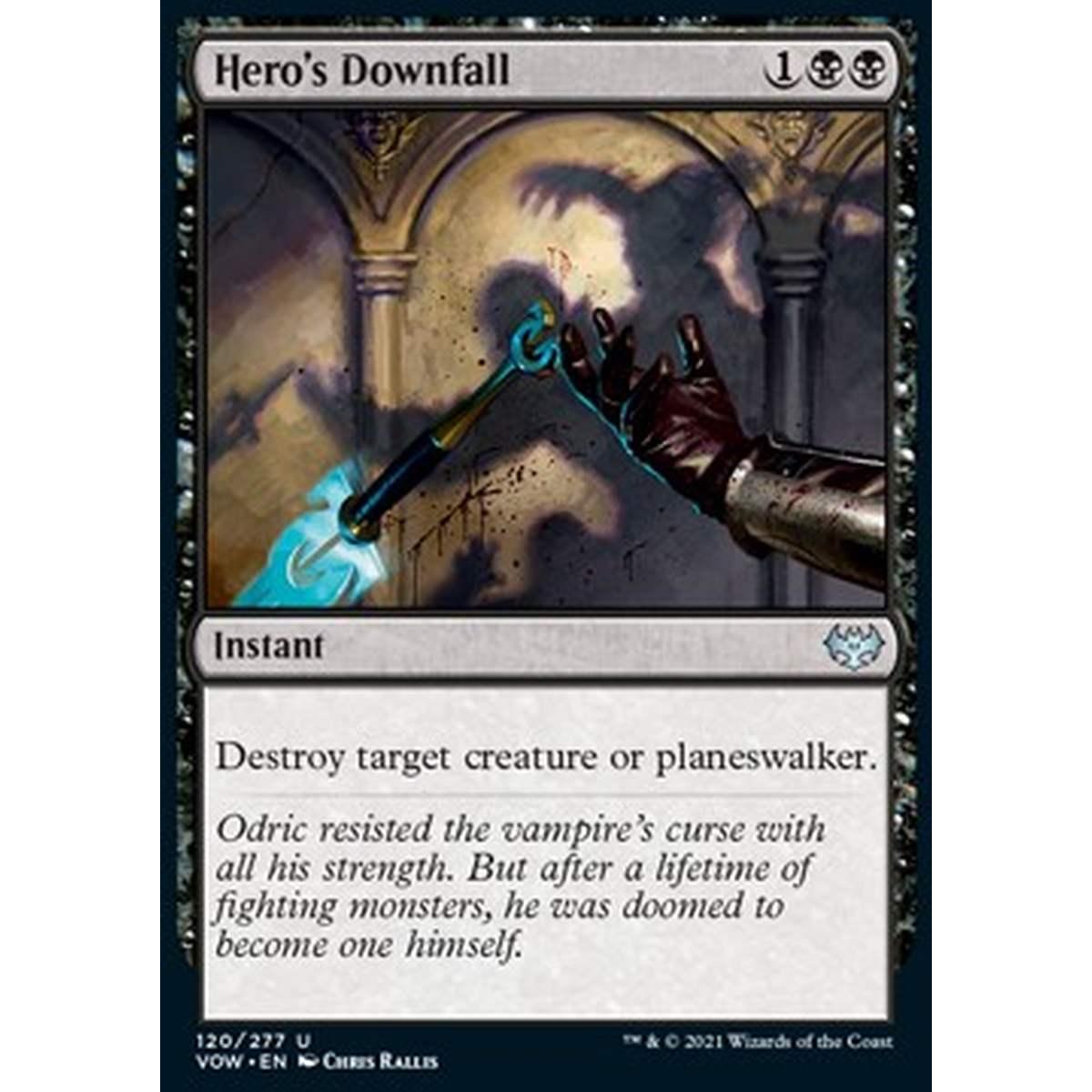 Hero's Downfall - Caduta dell'Eroe - [VOW] [NM] [Foil]