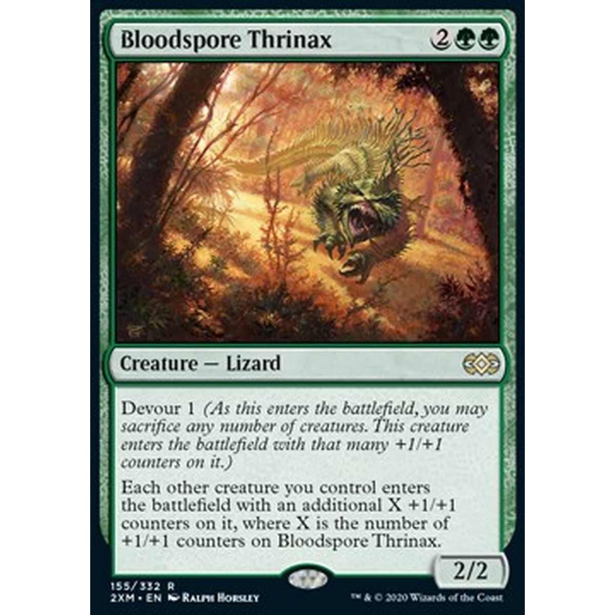 Bloodspore Thrinax - Bloodspore Thrinax - [2XM] [NM] [Foil]