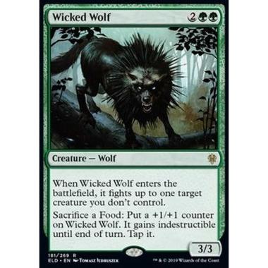 Wicked Wolf - Lupo Cattivo - [ELD] [NM] [Foil]