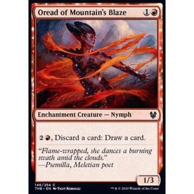 Oread of Mountain's Blaze - Oreade delle Fiamme Montane - [THB] [NM]