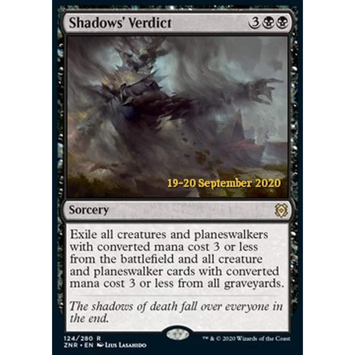 Shadows' Verdict (V.2) - Verdetto delle Ombre (V.2) - [PZNR] [NM] [Foil]