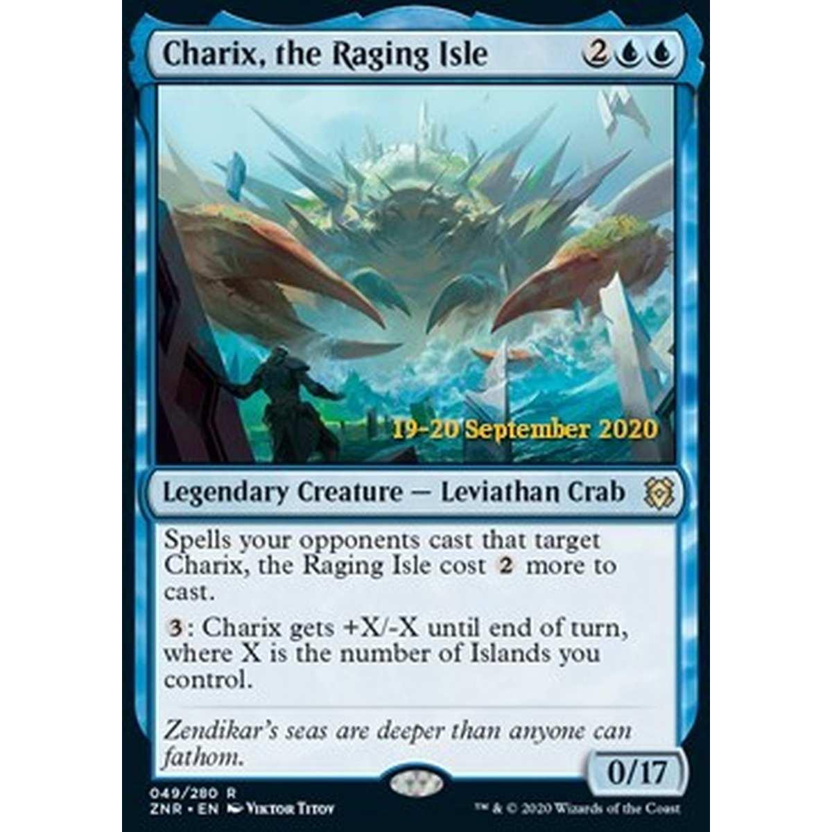 Charix, the Raging Isle (V.2) - Charix, l'Isola Furiosa (V.2) - [PZNR] [NM] [Foil]