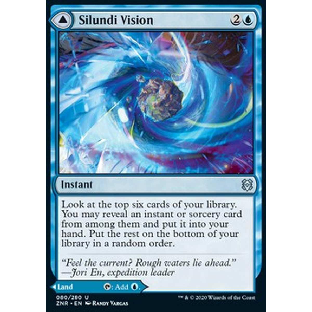 Silundi Vision // Silundi Isle - Visione di Silundi // Isola di Silundi - [ZNR] [NM] [Foil]