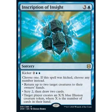 Inscription of Insight - Iscrizione della Conoscenza - [ZNR] [NM] [Foil]