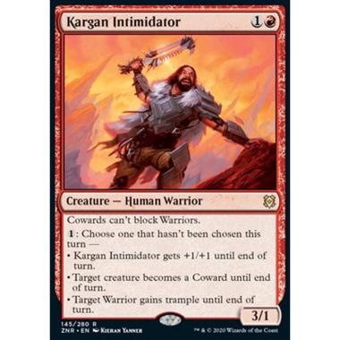 Kargan Intimidator - Intimidatore di Karga - [ZNR] [NM] [Foil]