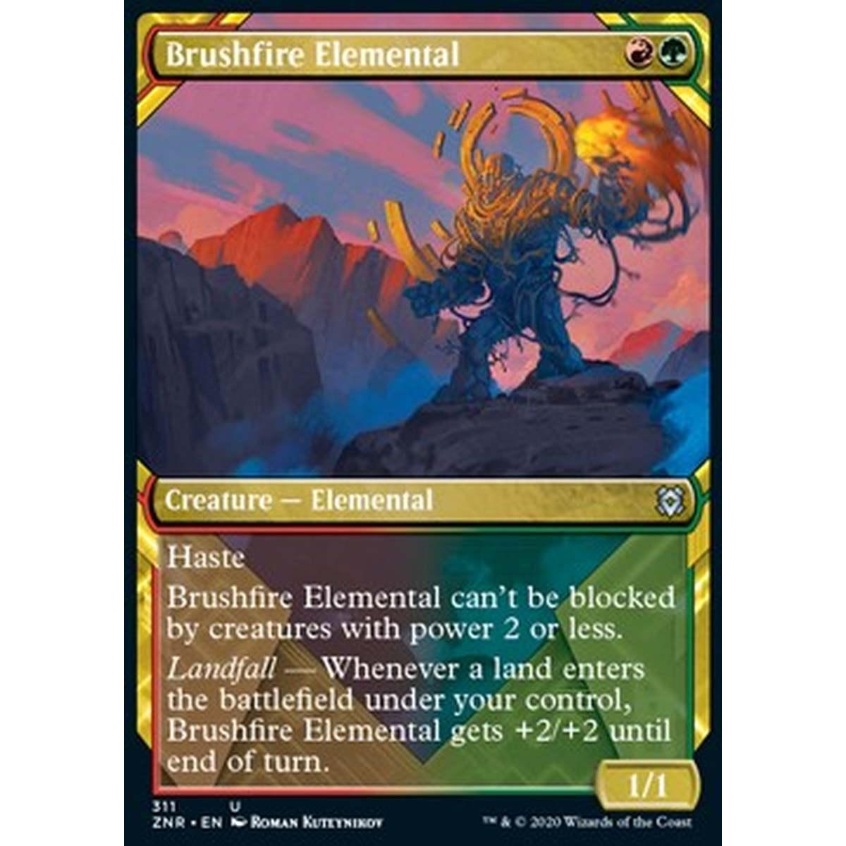Brushfire Elemental - Elementale dell'Incendio Boschivo - [XZNR] [NM] [Foil]