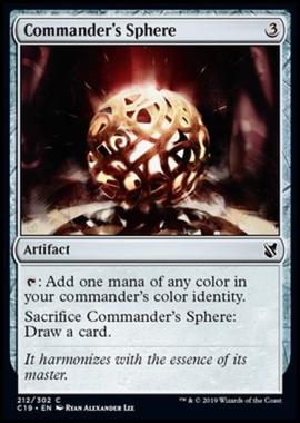 Commander's Sphere - Sfera del Comandante - [C19] [NM]