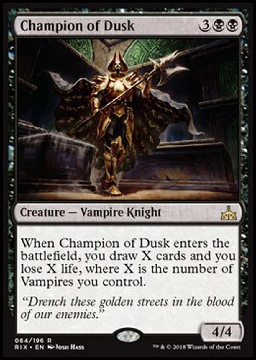 Champion of Dusk - Champion of Dusk - [RIX] [NM]