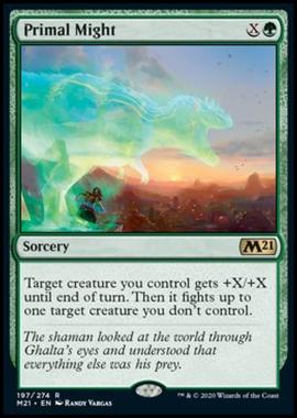 Primal Might - Primal Might - [M21] [NM] [Foil]
