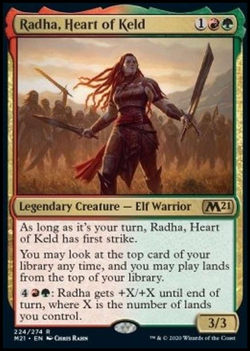 Radha, Heart of Keld - Radha, Cuore di Keld - [M21] [NM] [Foil]