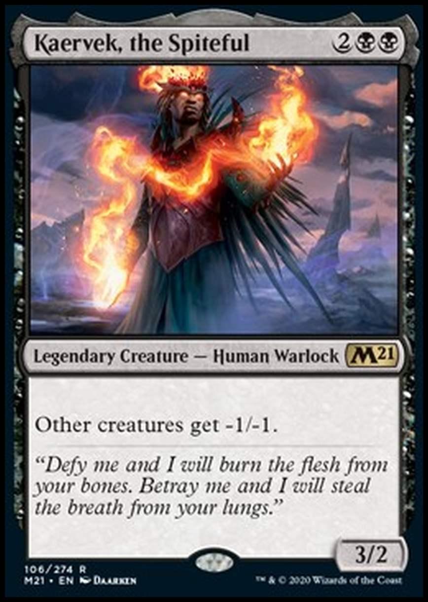 Kaervek, the Spiteful - Kaervek, l'Astioso - [M21] [NM] [Foil]