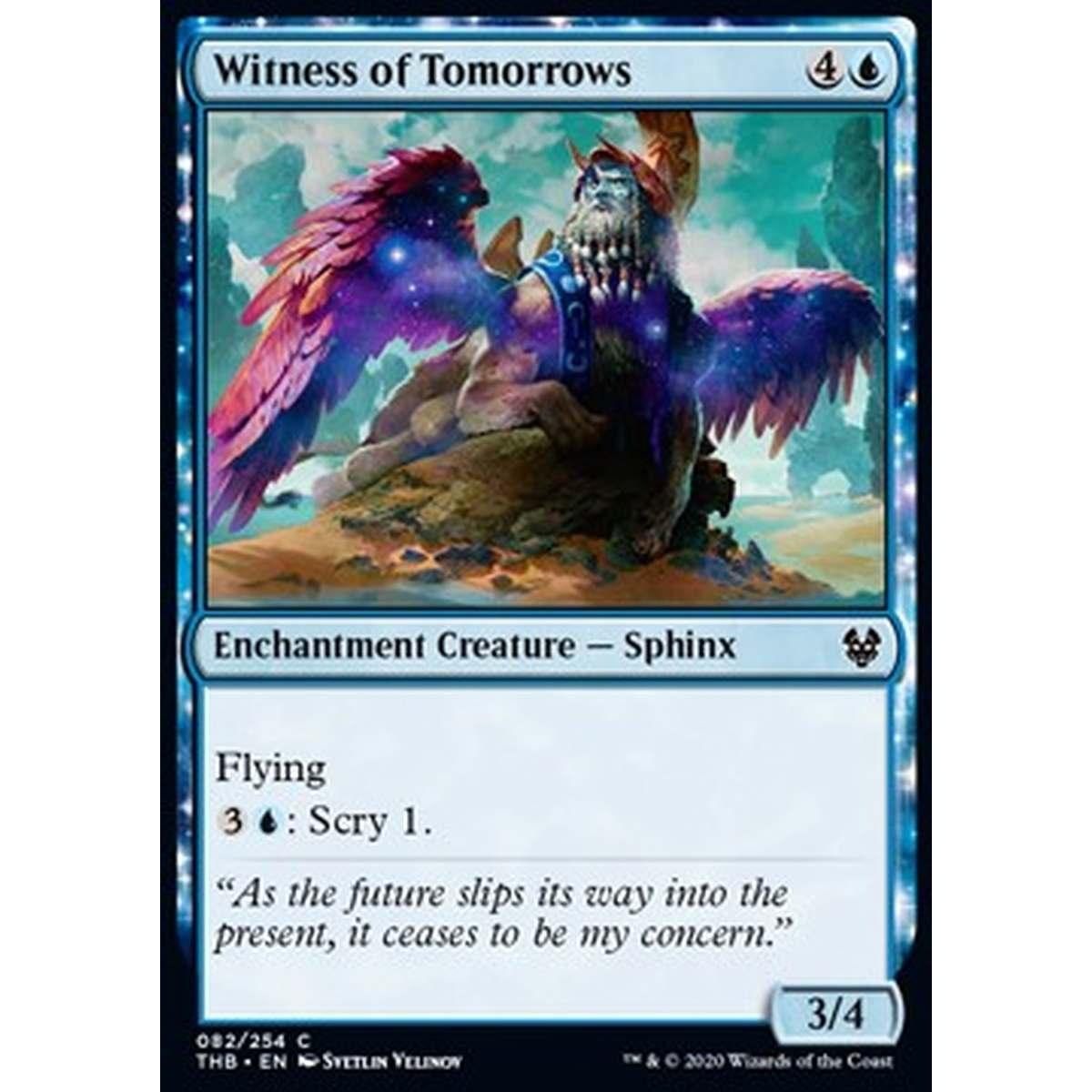 Witness of Tomorrows - Testimone del Domani - [THB] [NM]