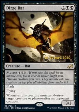Dirge Bat (V.2) - Pipistrello del Lamento Funebre (V.2) - [PIKO] [NM] [Foil]