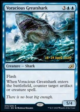 Voracious Greatshark (V.2) - Gransqualo Vorace (V.2) - [PIKO] [NM] [Foil]
